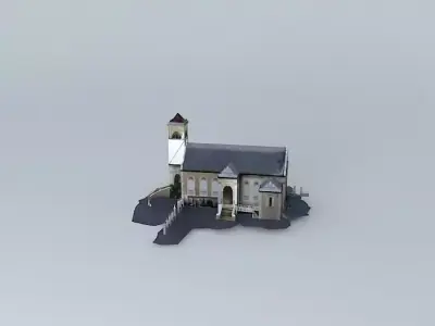 Lord God of Sabaoth Lutheran Church -St Croix Virgin Islands 3D model
