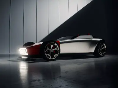Honda 0 Roadster Concept 3D model