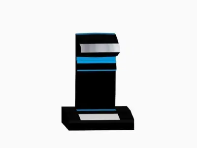Drill barcode scanner Free 3D model
