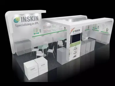 Exhibition - Area - 9X4-3DMAX2009-015 3D model
