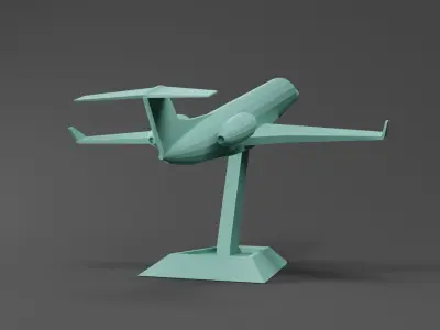 Embraer Legacy 600 3D print model