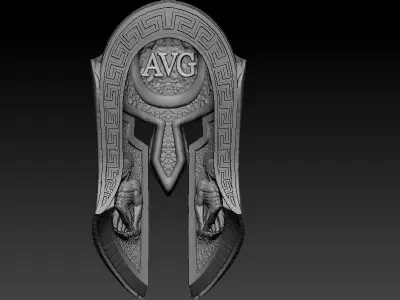 Spartan Helmat  3D print model