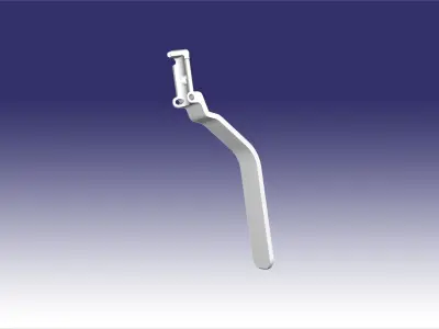  F-1 in the cut 3D print model