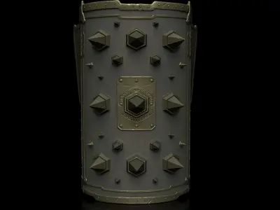 Scutum omsx II 3D model