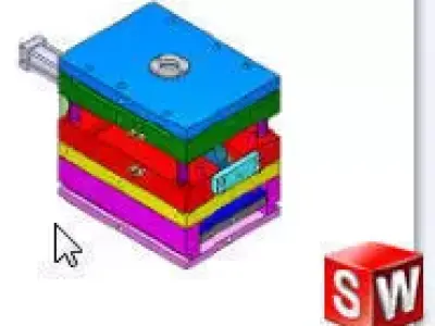 Screw Driver Mold Free 3D model