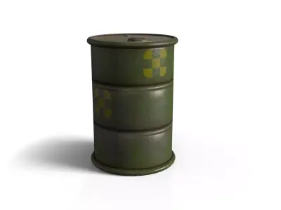 OilBarrel01-MorisonDesign Free low-poly 3D model