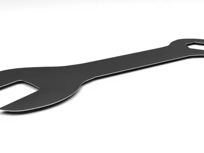 Mini Flat Wrench 3D model