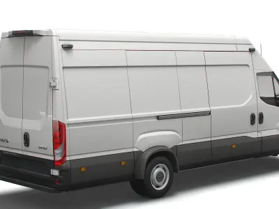 Iveco Daily Van L4H3 2022 3D model
