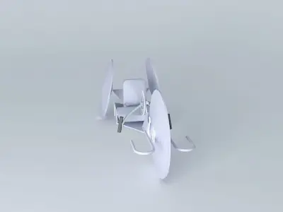 HANDCYCLE MODEL FOR WOUNDED WARRIOR PROJECT 3D model