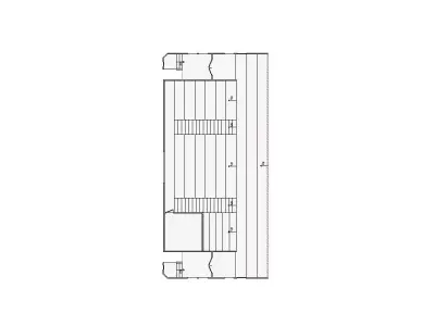 Commercial Interior Sketch - 127001-172000 SF - Xactimate 3D model