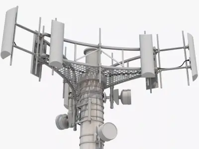 Cell Tower 3D model purchase