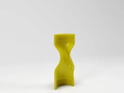 BUILD A CUSTOM BONG - MIDDLE PART - TWIST TUBE 3D print model