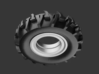 Tyre 3D Printable Model 3D print model