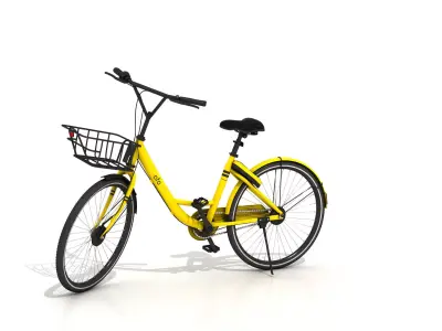 ofo sharing bicycles 3D model