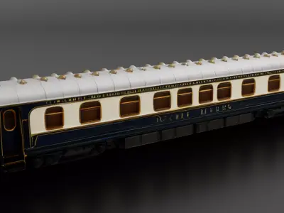 Venice Simplon Orient Express - Luxury Train 3D print model