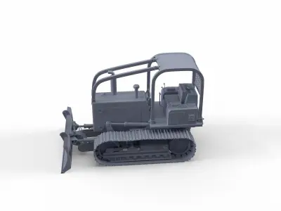 Bulldozer 3D model buy