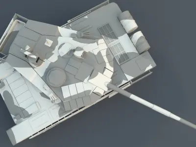 T90 MS 3D model