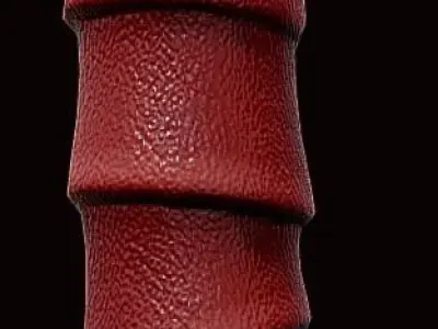 Low Poly Stylized axe Low-poly 3D model