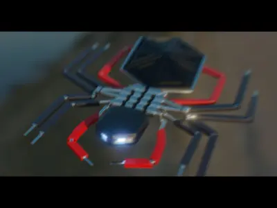 Spider Drone - Spider-Man Homecoming Free low-poly 3D model