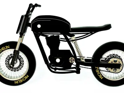bike 3d 3D model