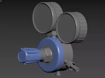 Pressure valve 3D model