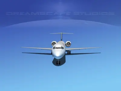 Douglas MD-80 Air Cargo Intl 3D model
