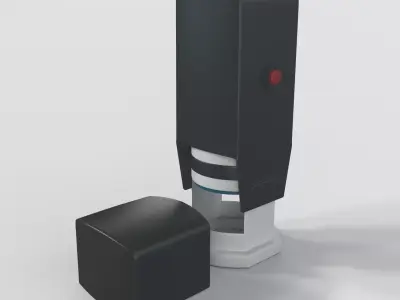 Automatic Stamp 3D model purchase