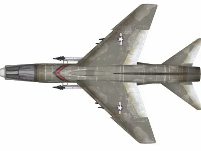 AirCraft 03 - fighter 3D model