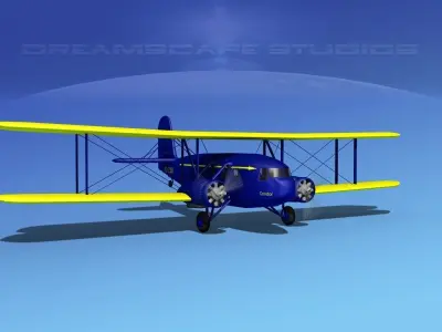 Curtiss Condor V02 3D model