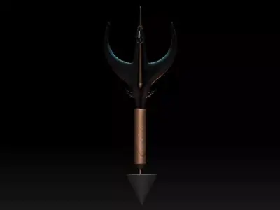 magic staff  3D model