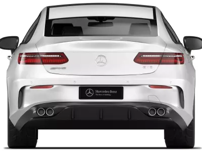 Mercedes-Benz E53 AMG Coupe 2021 3D model