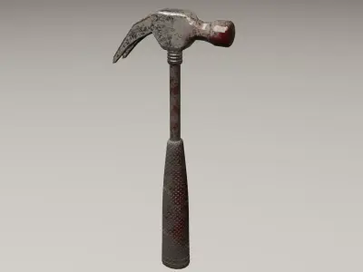 Hammer- Low Poly Low-poly 3D model