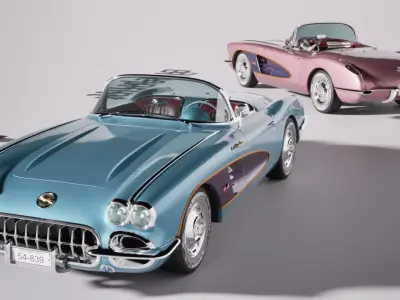 ArchViz Car Assets P10 - Unreal Engine 5 3D model