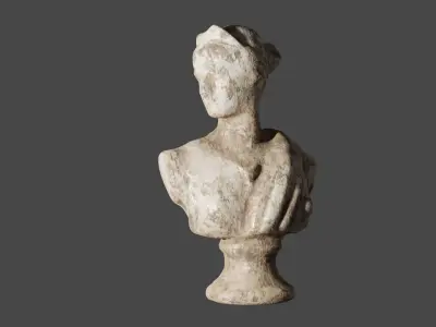 Bust Statuette 3D model 3D model