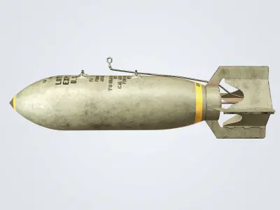 AN-M59 bomb 3D model