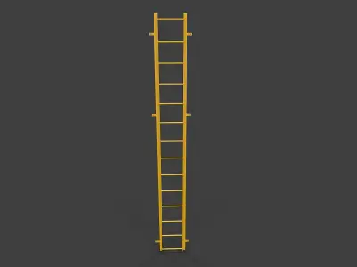 Ladder V01 - Low Poly Low-poly 3D model