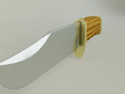 Knife Free low-poly 3D model order