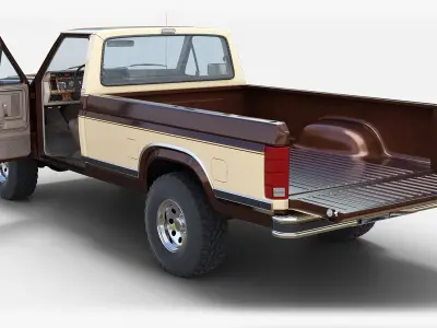 1986 Ford F-150 3D model