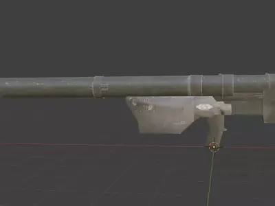 strela rocket 9K32 Low-poly 3D model