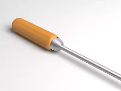 Screw Driver Slot Tip 3D model