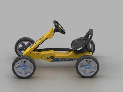   BERG Reppy Rider Low-poly 3D model