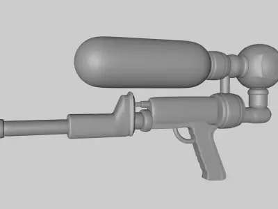 SciFi Cartoon Weapons 3D model