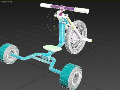 Drift Trike 3D 3D model