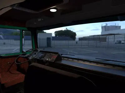 Scania L141 Custom Classic Truck Low-poly 3D model