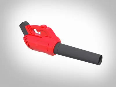 Air Blower Low-poly 3D model