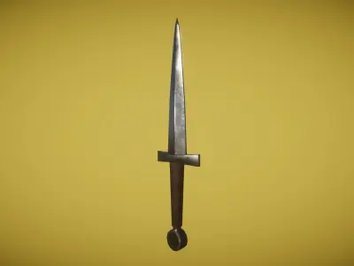 Real World - Medieval Daggers Low-poly 3D model