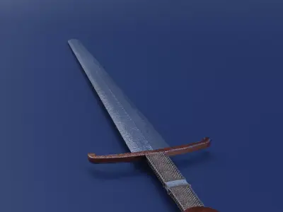 sword 3D model 14