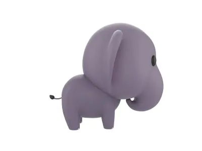 Character052 Elephant 3D model