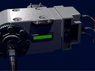 WATER PUMP WATERCOOLING Free 3D model