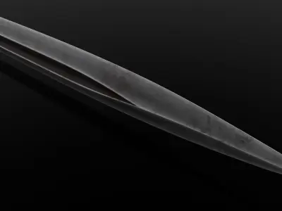 Sword 3D Model Low-poly 3D model purchase